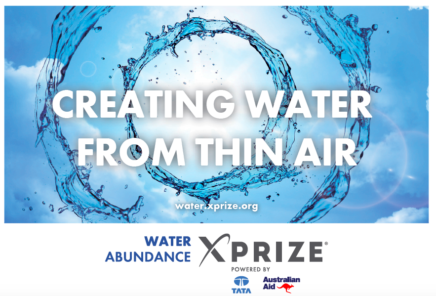 Water Abundance Xprize challenge offers $1.5 Million to create water.