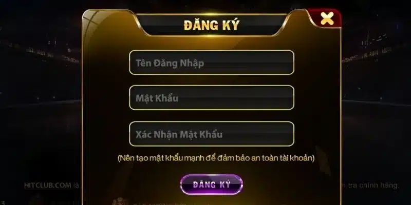 Nắm rõ cách đăng ký tài khoản Hitclub thông qua app