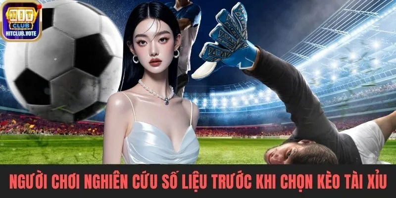 Người chơi nghiên cứu số liệu trước khi chọn kèo tài xỉu